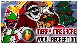 Marios Monday Night Massacre  Merry Massacre  Vocal Recreation  FLP LINK IN COMMENTS [upl. by Colombi]