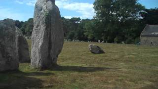 The Megalithic Alignments of Carnac in Brittanymov [upl. by Meg178]