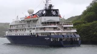 quotIsland Skyquot entering Fowey Docks [upl. by Aileve]