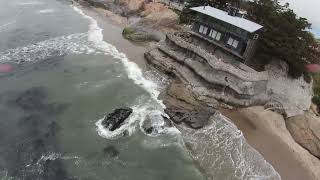 Surfing 38th Ave At the beach Santa Cruz California socal [upl. by Idnib75]