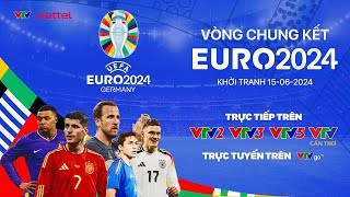 Trực tiếp VTV sẽ phát sóng VCK Euro 2024 trên sóng VTV và ứng dụng VTVgo [upl. by Ahseele]