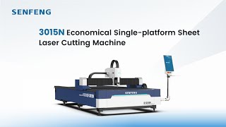 3015N  Economical Singleplatform Sheet Laser Cutting Machine [upl. by Adaran]