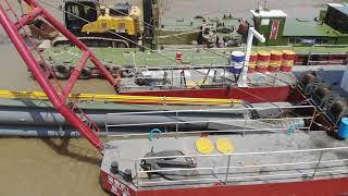 Julong 12 Inch Cutter Suction Dredger Commissioningcuttersuctiondredgerdredgerdredgingdredge [upl. by Juana]