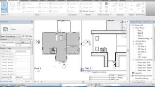 Revit Architecture 21 Ritningar grundläggande [upl. by Ardme]