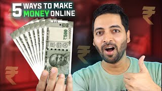 Top 5 Ways To Earn Money Online From Smartphone 202324 [upl. by Yclek]