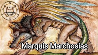 Marquis Marchosias The Genius of Strategy Demon  The Lesser Key of Solomon [upl. by Pengelly]