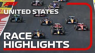 Race Highlights  2024 United States Grand Prix [upl. by Goetz]