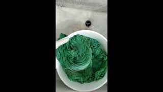 Overdyeing yarn  when you just dont love it anymore [upl. by Daffy]