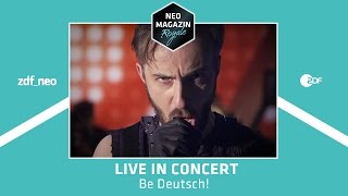 BE DEUTSCH LIVE  NEO MAGAZIN ROYALE mit Jan Böhmermann  ZDFneo [upl. by Anir]