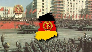 National Anthem of East Germany 19491990 quotAuferstanden aus Ruinenquot  Rare Version 1950s [upl. by Ofloda203]