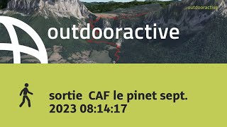 sortie CAF le pinet sept 2023 081417 [upl. by Aleira]