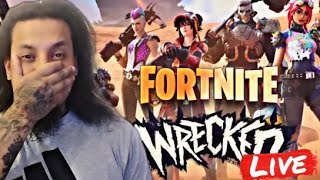 Fortnite Wrecked Live  Chapter 5 Season 3 Is Here  Battlepass Give Away Every 15 Likes [upl. by Christiano607]