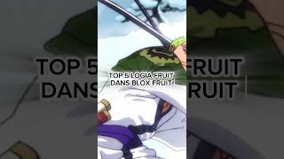 Top 5 LOGIA fruit dans blox fruit roblox bloxfruits fruitbattlegrounds devilfruit onepiece [upl. by Winwaloe]