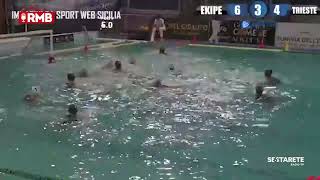 Pallanuoto  Ekipe Orizzonte e Brizz Acireale qualificate alle Final Six di Coppa Italia [upl. by Yenhpad]