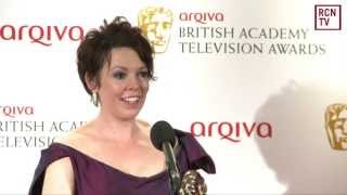 Olivia Colman Interview BAFTA TV Awards 2013 [upl. by Ragucci]