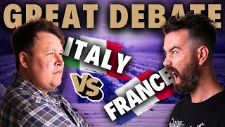 Ultimate WINE Showdown ITALY vs FRANCE [upl. by Eleahcim]