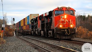 CN 2978 west at Sudbury Junction 10232024 [upl. by Haidadej202]