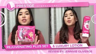 Rejuvenating Plus Set amp Luxury Lotion Review by Jennivie Oliveros [upl. by Sirac944]