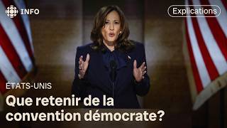 Discours de Kamala Harris pour clôturer la convention démocrate [upl. by Rentschler]