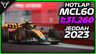 MCL60 Hotlap Formula Hybrid 2022 V3  Jeddah GP  Assetto Corsa [upl. by Kall]