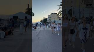 Nice France 4k beach walk on the French Riviera in Nice France [upl. by Elisa]