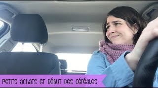 PETITS ACHATS ET DÉBUT DES CÉRÉALES  27032018 [upl. by Teragramyram872]