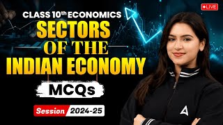 Sectors of the Indian Economy Important MCQs  Class 10 Economics  Dhakad Series Economics [upl. by Erlinna514]