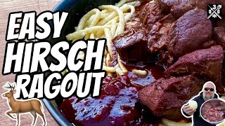 Das einfachste Hirschragout  030 BBQ [upl. by Melnick]