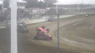 Sammy Swindell  New Zealand Sprintcar Champs  Feb042012 Ruapuna Christchurch New Zealand [upl. by Barrow]