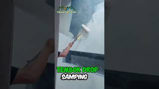 DINDING DROP SAMPING BUAT KABINET feedshorts [upl. by Fedirko]