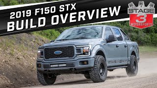 2019 F150 STX 4x4 OffRoad Build Overview [upl. by Annerahs]