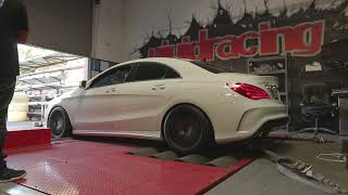 We Boost the Horsepower on a Mercedes CLA with a ECU Tuning Box [upl. by Scevour]