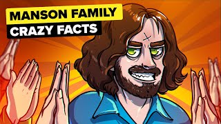 Crazy Facts About The Manson Family True Crime [upl. by Annaitat]