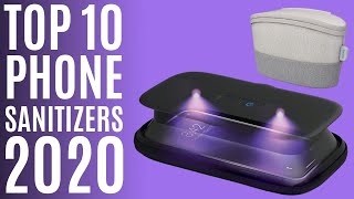 Top 10 Best Phone Sanitizers 2020  Smartphone Cleaner  UVC Light Sterilizer Box  Phone Soap [upl. by Anavlys]