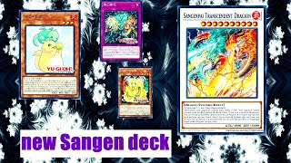 YGOPRO new Sangen deckTenpaiINFO [upl. by Anul40]