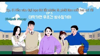 Vietsub통통한 연애  Chubby Romance Ep 5 Nếu vào đại học mình sẽ làm mắt 2 mí [upl. by Itsyrc]