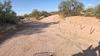 VStrom 800 DE on Desert dirt road [upl. by Cnut]