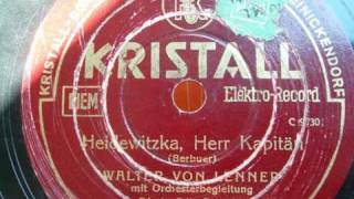 Heidewitzka Herr Kapitän  Karl Berbuer 1936 [upl. by Alekahs]