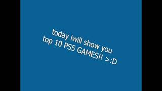 top 10 ps5 games [upl. by Llemart]