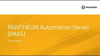 PANTHEON PAAS – Automation connectivity and data exchange  EN [upl. by Noiz]