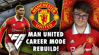 ASMR  EAFC Manchester United Career Mode Rebuild Whispered Gameplay [upl. by Nidnarb]