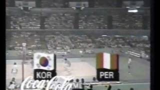 Perú vs Korea Los Angeles 1984 [upl. by Karola]