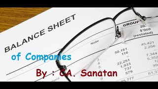 Balance sheet Class 1 Part V [upl. by Tsew]