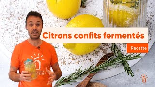 Recette de citrons confits fermentés [upl. by Adonis]