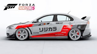 RalliArt Mitsubishi Lancer Livery Speedpaint  Forza Horizon 5 [upl. by Vaclava]