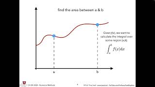 Lecture 20 Numerical Integration Part 1 [upl. by Pena496]