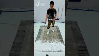 Excellent Restoration Of The Most Heavily Soiled Carpet  Satisfying ASMR carpetcleaning shorts [upl. by Asehr]