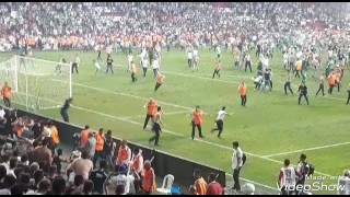 Atiker KonyasporBeşiktaş  Maç Sonu Olaylar  Sahaya İnme [upl. by Vanderhoek368]