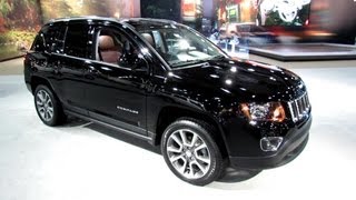 2014 Jeep Compass Limited  Exterior and Interior Walkaround  2013 New York Auto Show [upl. by Gaile]