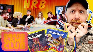 Lets Play SPEEDPORT and CLICKPORT  Board Game Club AD [upl. by Yrian]